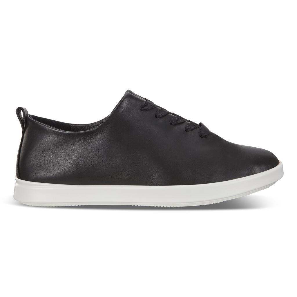 Ecco Leisure Womens Sneakers In Black Sales - India WLB-208613